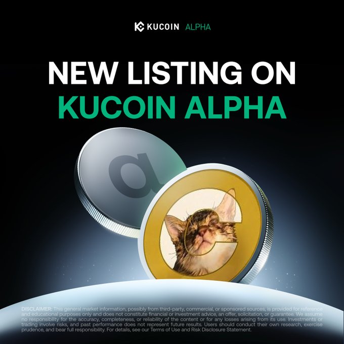 KuCoin Alpha Lists Solana-Based Catecoin (CATE)