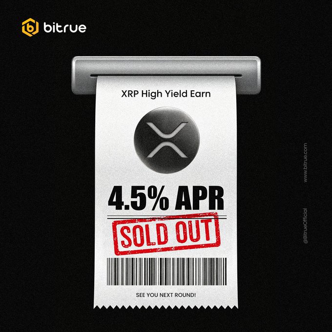 Bitrue's XRP High Yield Earn Campaign Fully Subscribes in Four Days