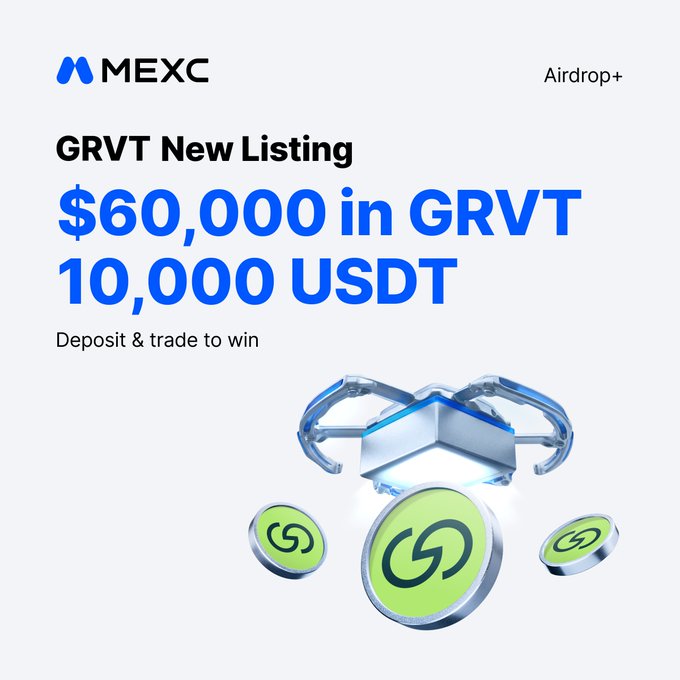 Grvt (GRVT) Token Debuts With Listings Across Bitget, MEXC, KuCoin and LBank