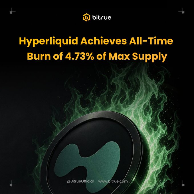 Hyperliquid's HYPE Token Has Burned 4.73% of Max Supply, Data Shows