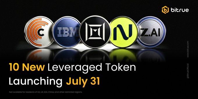 Bitrue to List 10 New 3x Leveraged Stock Tokens for AI Names