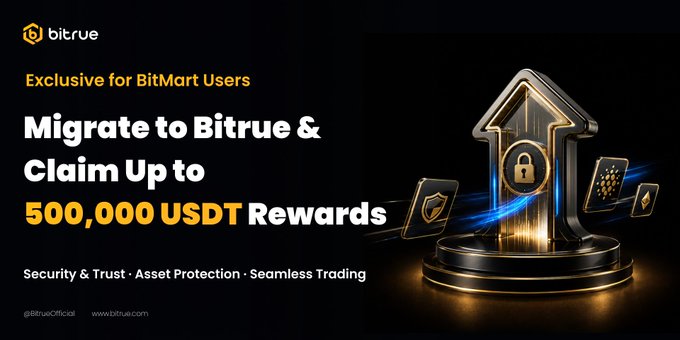 Bitrue Offers BitMart Users a Share of 500,000 USDT to Switch Exchanges